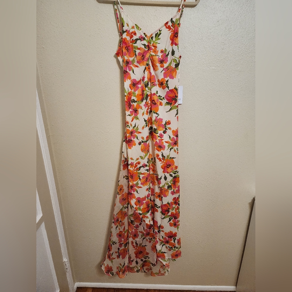 MISA Los Angeles Negine Maxi Dress in Palmarei Blooms Mix S Wedding Party Formal - Picture 7 of 12